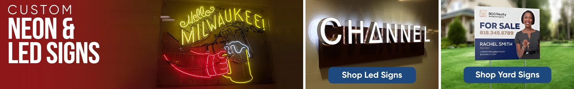 CustomCanvasNow.Com Signs