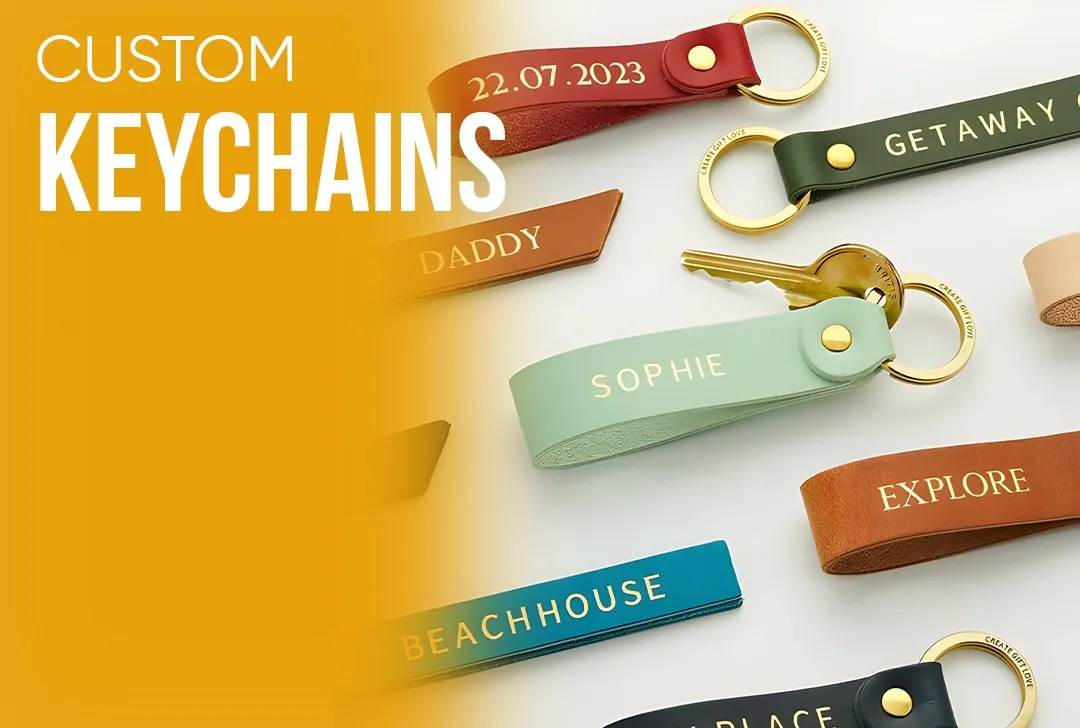 CustomCanvasNow.Com Keychains