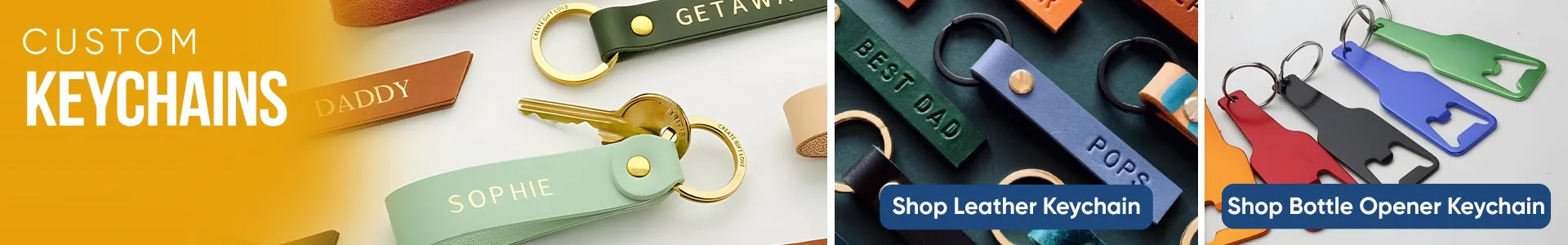 CustomCanvasNow.Com Keychains