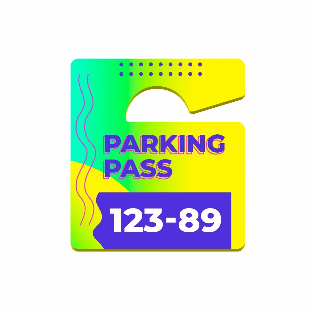Parking Passes - Custom Canvas Now