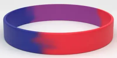 Lavender / Red / Blue