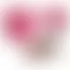 Hot Chocolate Bomb with Pink Drizzle - Custom Canvas Now