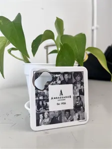 CustomCanvasNow.Com - Customized Bottle Opener Coaster