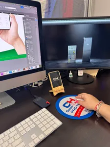 CustomCanvasNow.Com - Custom Round Mouse Pad