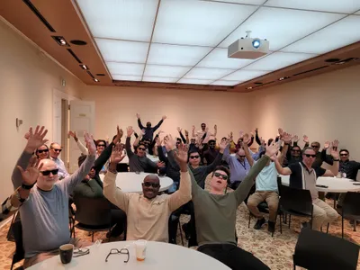 I gave out the sunglasses at a department meeting and everyone loved them