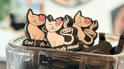 Cat Cafe Maui croc gibbet