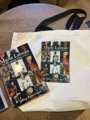 Custom Natural Cotton Tote Bag - The book and the Tote Bag