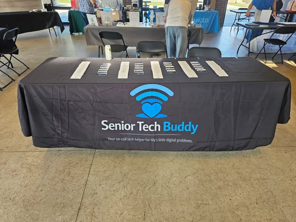 A tech Fair targeted towards senior citizens to help them navigate the technology of today