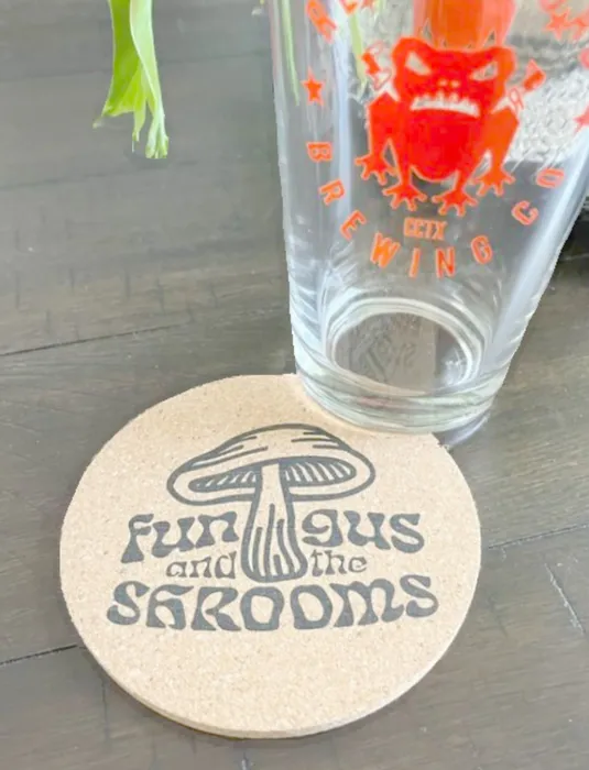 CustomCanvasNow.Com - Cork Coasters