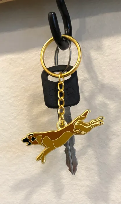 CustomCanvasNow.Com - Metal Keychain