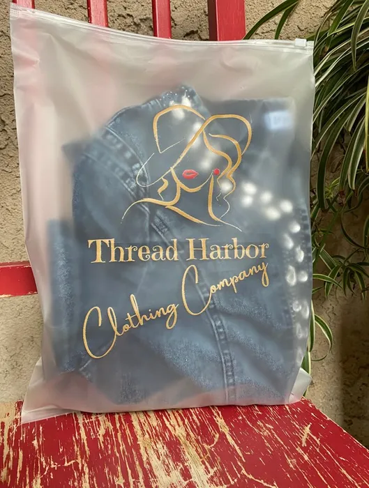 CustomCanvasNow.Com - Zipper Frosted Bag