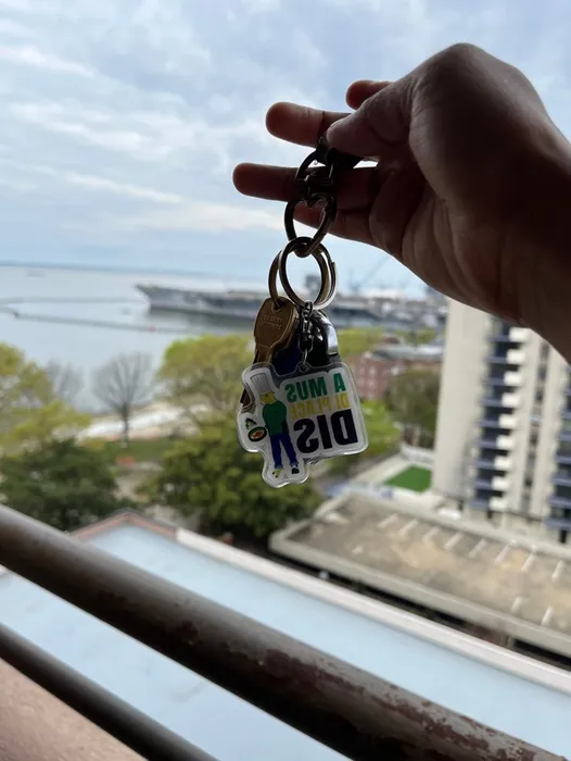 CustomCanvasNow.Com - Acrylic Keychain