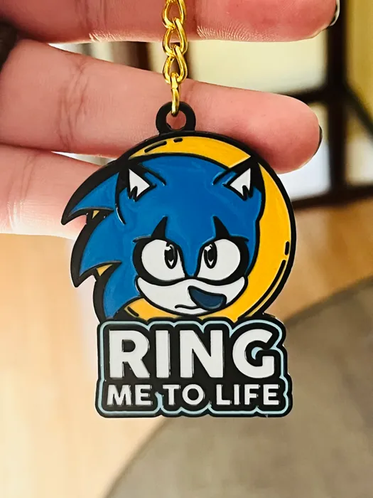 CustomCanvasNow.Com - Metal Keychain