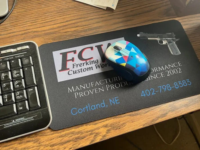 CustomCanvasNow.Com - Custom Printed Rectangular Mouse Pad