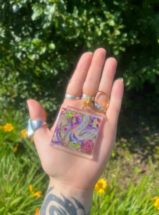 CustomCanvasNow.Com - Acrylic Keychain