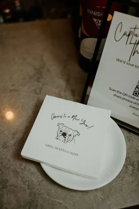 CustomCanvasNow.Com - Custom Beverage Napkin