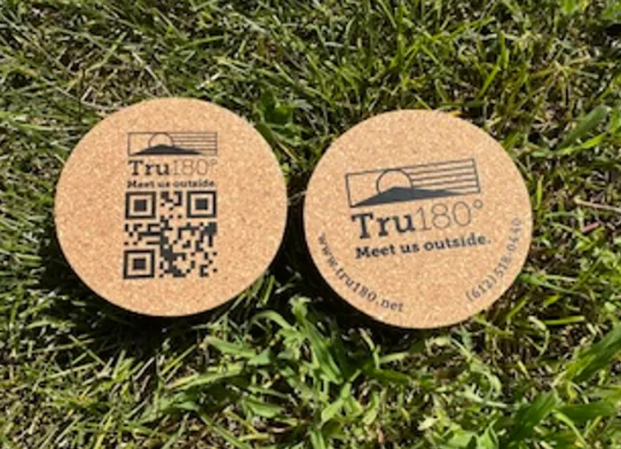 CustomCanvasNow.Com - Cork Coasters