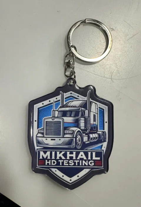 CustomCanvasNow.Com - Acrylic Keychain