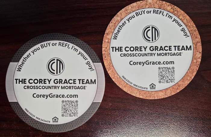 CustomCanvasNow.Com - Pulpboard Coasters