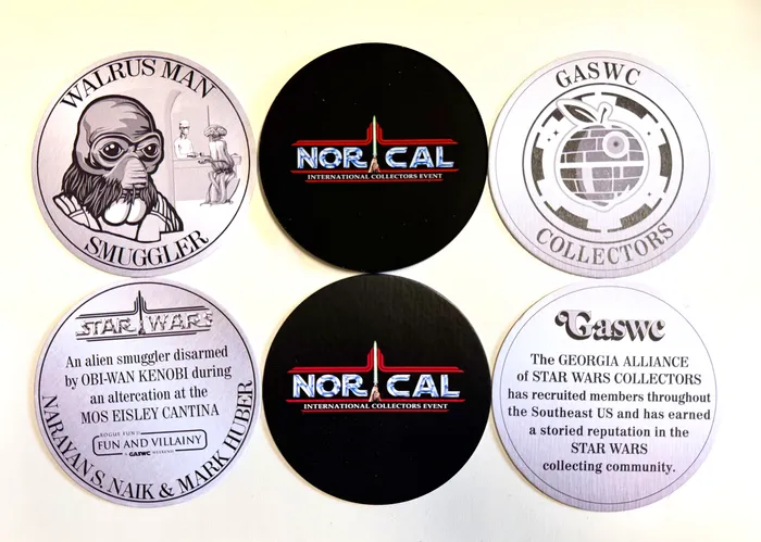CustomCanvasNow.Com - Pulpboard Coasters
