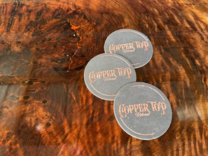 CustomCanvasNow.Com - Kraft Paper Coaster