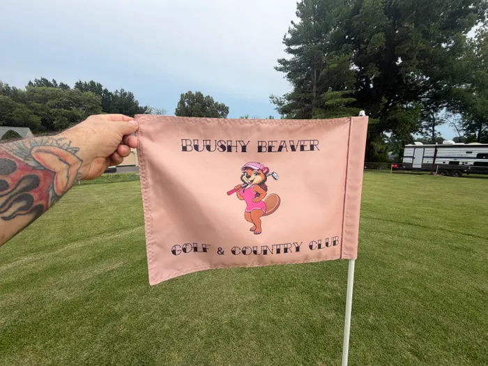 CustomCanvasNow.Com - Golf Flag