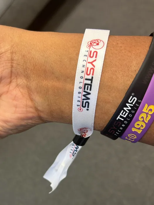 CustomCanvasNow.Com - Full Color Satin Cloth Wristbands