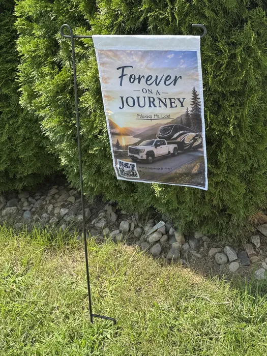 CustomCanvasNow.Com - Garden Flag