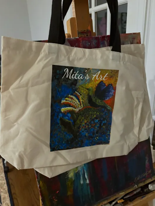 CustomCanvasNow.Com - Custom Natural Cotton Tote Bag