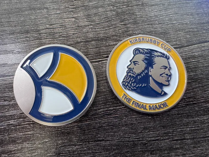 CustomCanvasNow.Com - Soft Enamel Golf Ball Markers