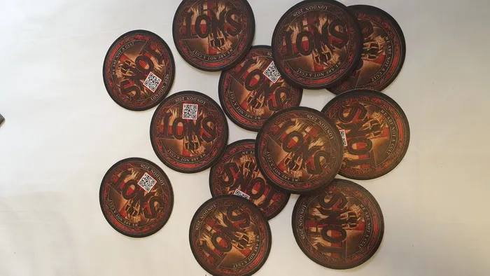 CustomCanvasNow.Com - Pulpboard Coasters