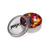 Large Top View Tin - Chocolate Buttons 
