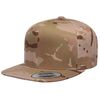 YP Classics Premium Multicam Flat Bill Snapback 
