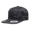 YP Classics Premium Multicam Flat Bill Snapback 