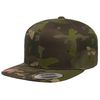 YP Classics Premium Multicam Flat Bill Snapback 