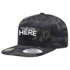 YP Classics Premium Multicam Flat Bill Snapback 