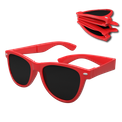 Customized Foldable Sunglasses Red