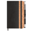 Hyde Cork Notebook & Paragon Pen Black