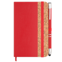 Hyde Cork Notebook & Paragon Pen Red