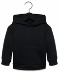 Toddler Sponge Fleece Pullover Hooded Sweatshirt BLACK