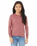 Youth Heather CVC Long-Sleeve T-Shirt Heather Mauve
