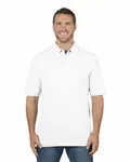 Adult Piqué Polo WHITE