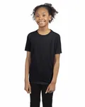 Next Level Apparel Youth Triblend Crew BLACK