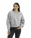 Ladies' Heavyweight Sweatshirt Heather Gray