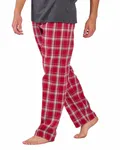 Men's Harley Flannel Pant with Pockets HTGE GARNET PLD
