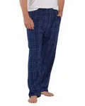 Men's Harley Flannel Pant with Pockets NAVY FIELD PLAID
