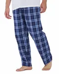 Men's Harley Flannel Pant with Pockets NVY