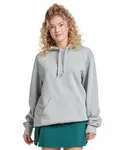 Unisex Eco™ Premium Blend Fleece Pullover Hooded Sweatshirt FROST GRAY HTHR