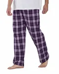 Men's Harley Flannel Pant with Pockets PURPLE