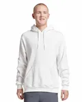 Unisex Eco™ Premium Blend Fleece Pullover Hooded Sweatshirt WHITE